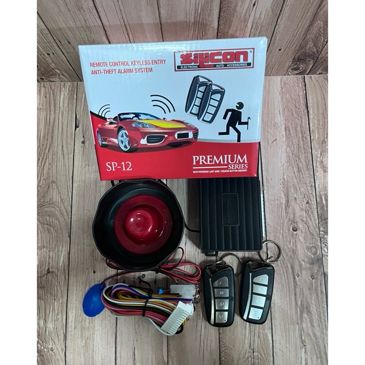 Spesial Alarm Mobil merk silicon Alarm remot mobil