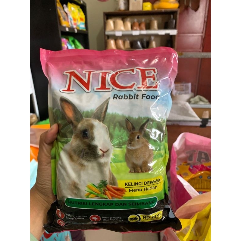 NICE pakan kelinci