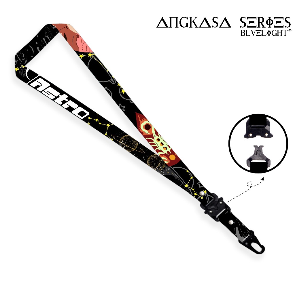 

Billwaz Gantungan Lanyard Id Card Astro 2cm