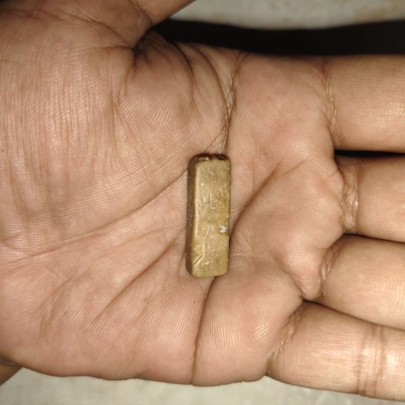 

barang langka kuni antik stempel dari batu