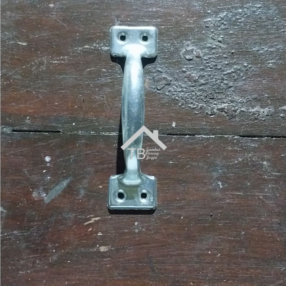 Gagang Handle Pintu Laci Pegangan Lemari Jendela Panjang 12 CM + Sekrup