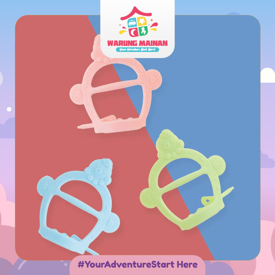 [WARUNGMAINAN] [WM393] MainAN Gigitan Bayi Bentuk Gelang Teether Bayi Bahan Silikon