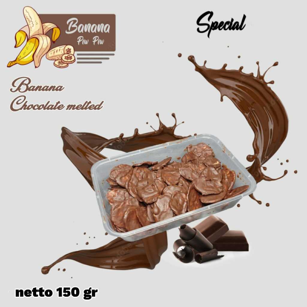 

Keripik Pisang Coklat Lumer Premium