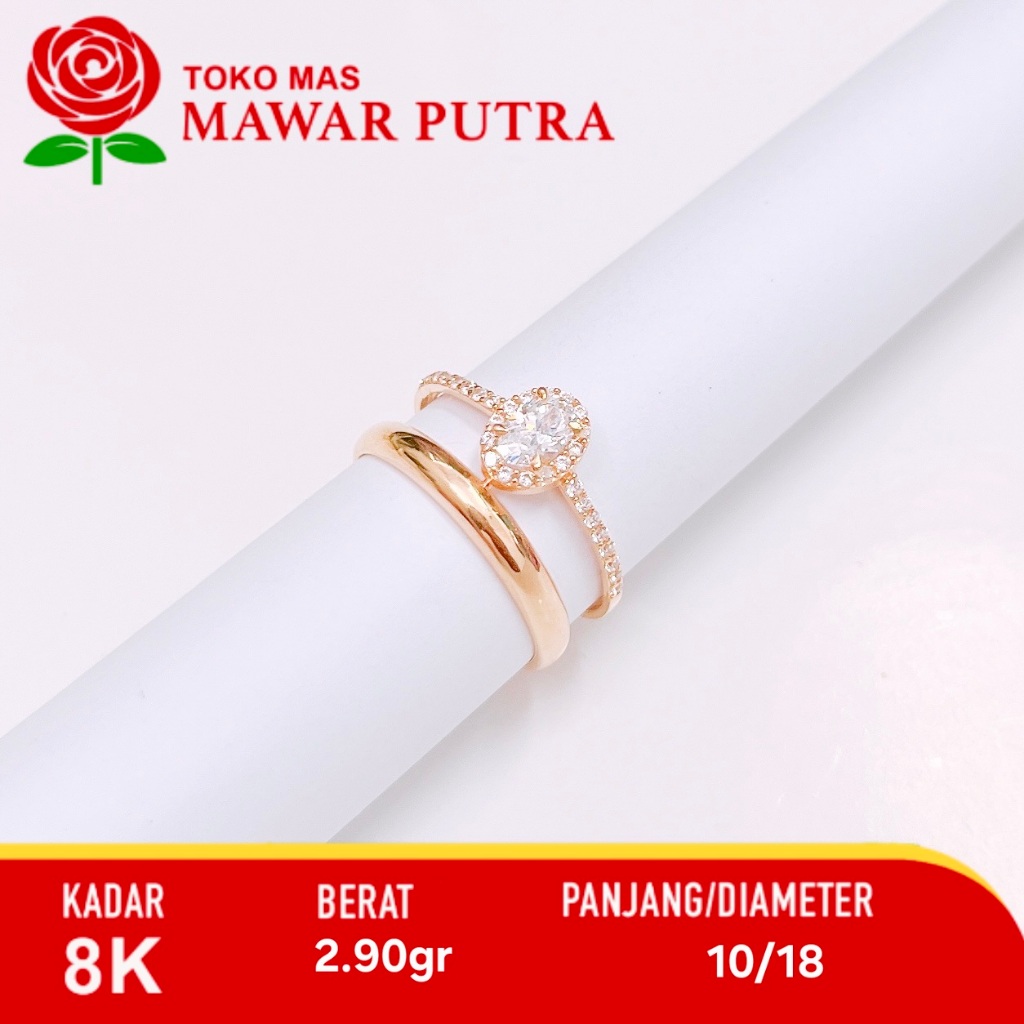 Cincin emas Fashion AYU GOLD 8K