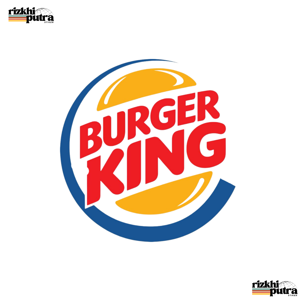 

sticker vinyl Glossy Waterproof Stiker Case Hp Laptop burger king