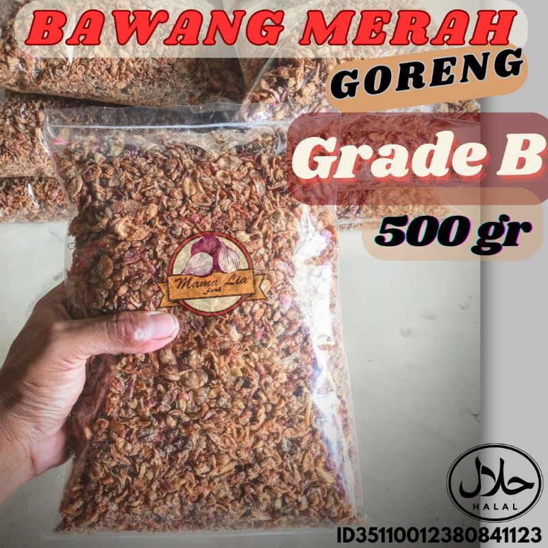 

BAWANG MERAH GORENG 500 gr | GRADE B