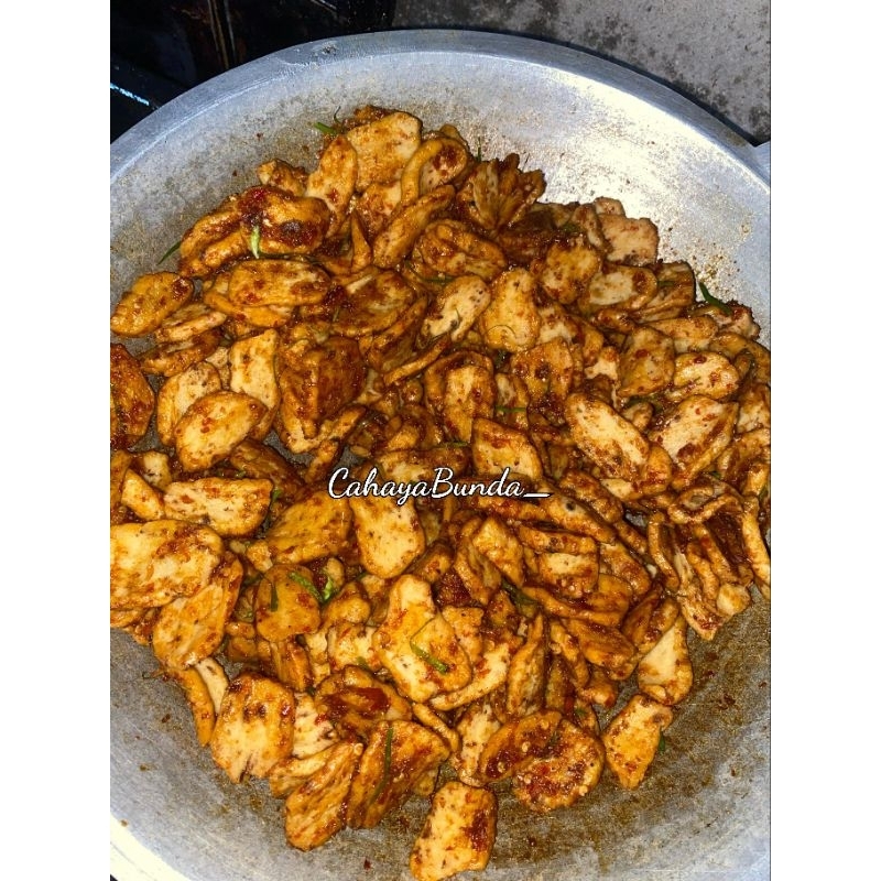

Pattek pedas manis daun jerukk 500gr