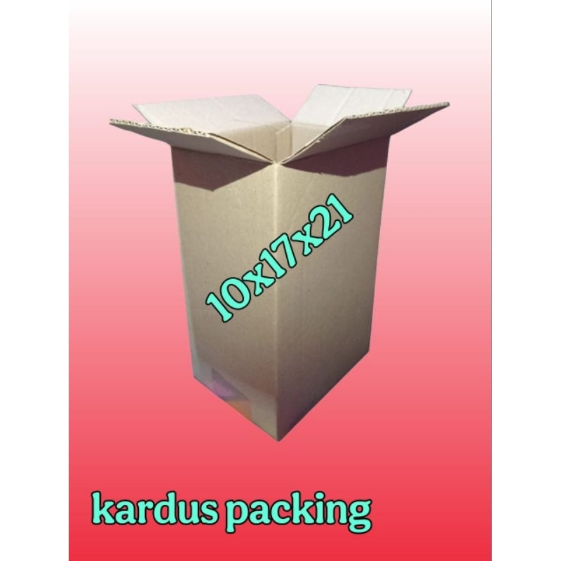 

kardus packing UK 10x17x21 kardus kecil kardus besar