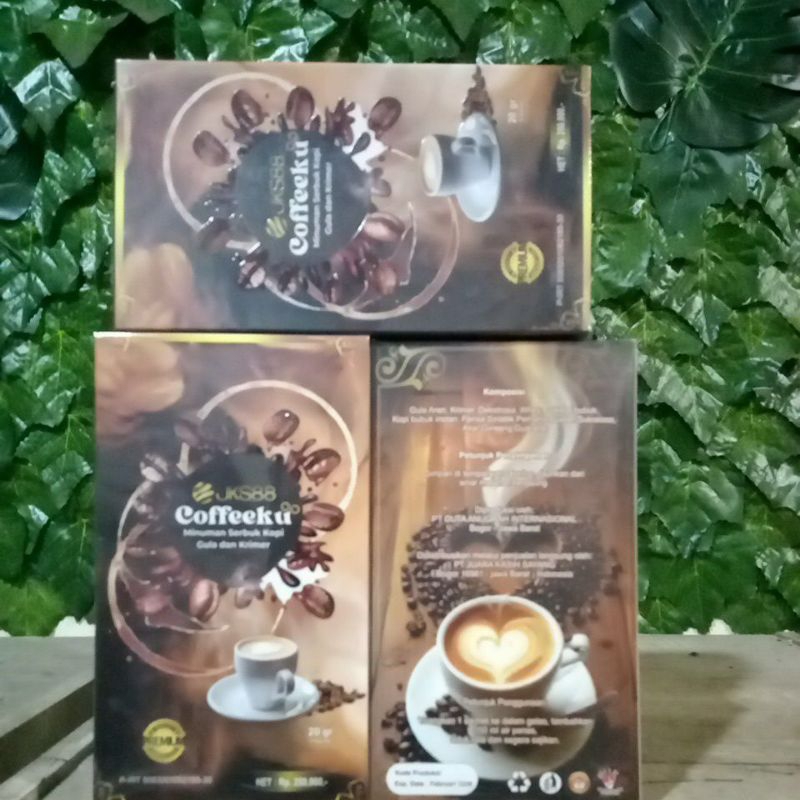 

Coffeku sayang jks88 100%orginal(1box isi 5 sachet)