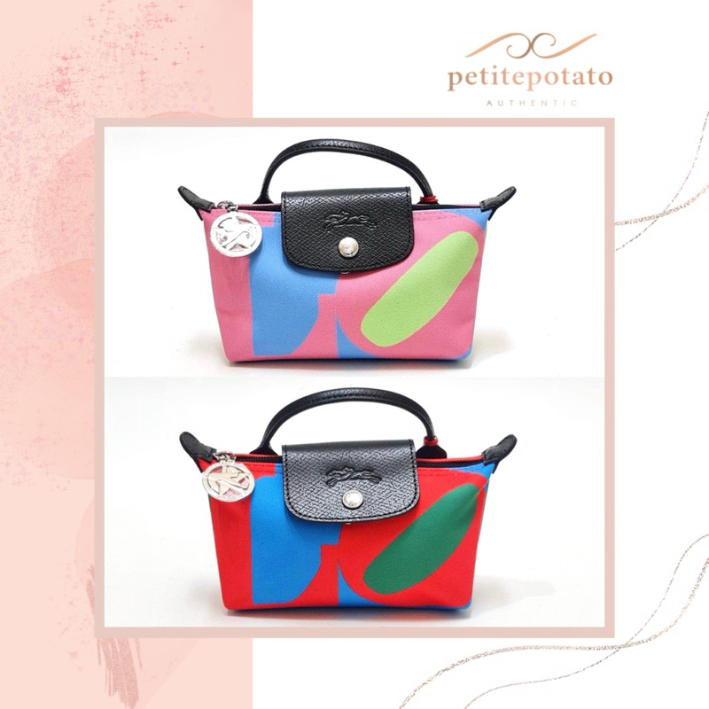 TAS / AKSESORIS BRANDED WANITA LC ROBERT INDIANA TOP HANDLE BEAUTY POUCH