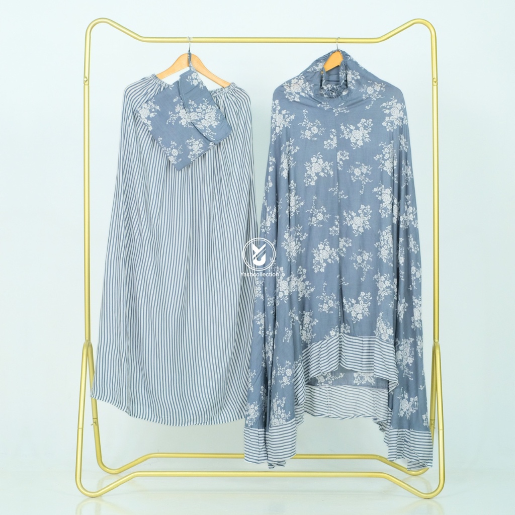 Latopia_ Yashcollection Mukena Dewasa Bali Mukena Cemara Lamia Jumbo