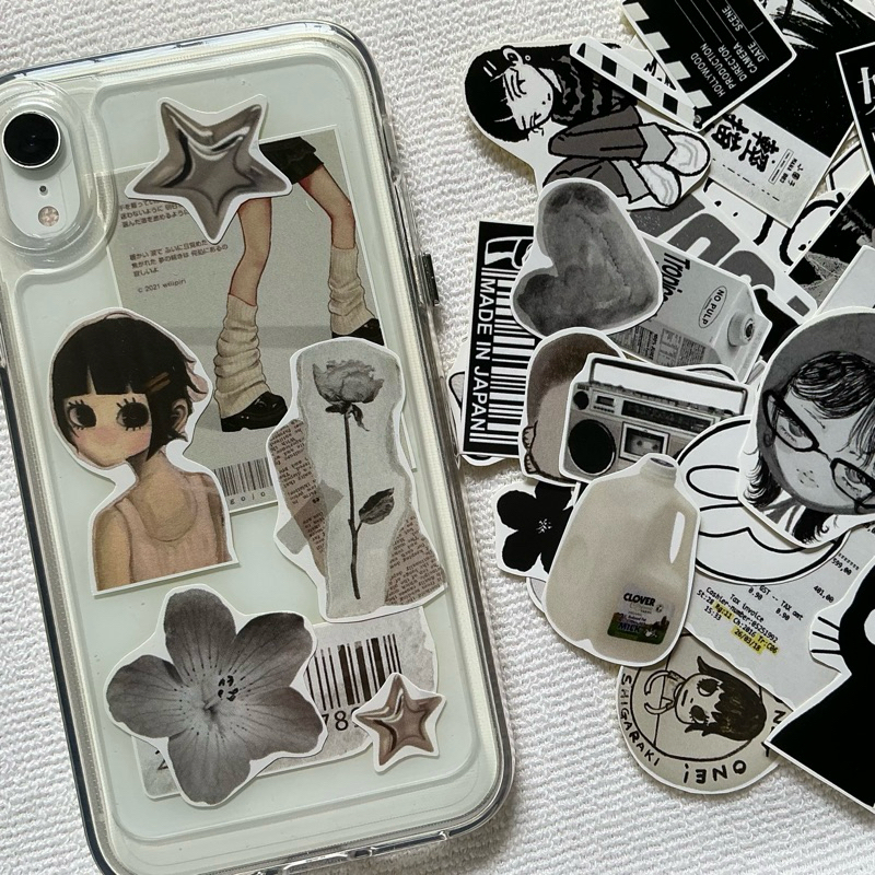 

ready stock! STICKERS AESTHETIC (anxiety ver.) LIMITED EDITION!