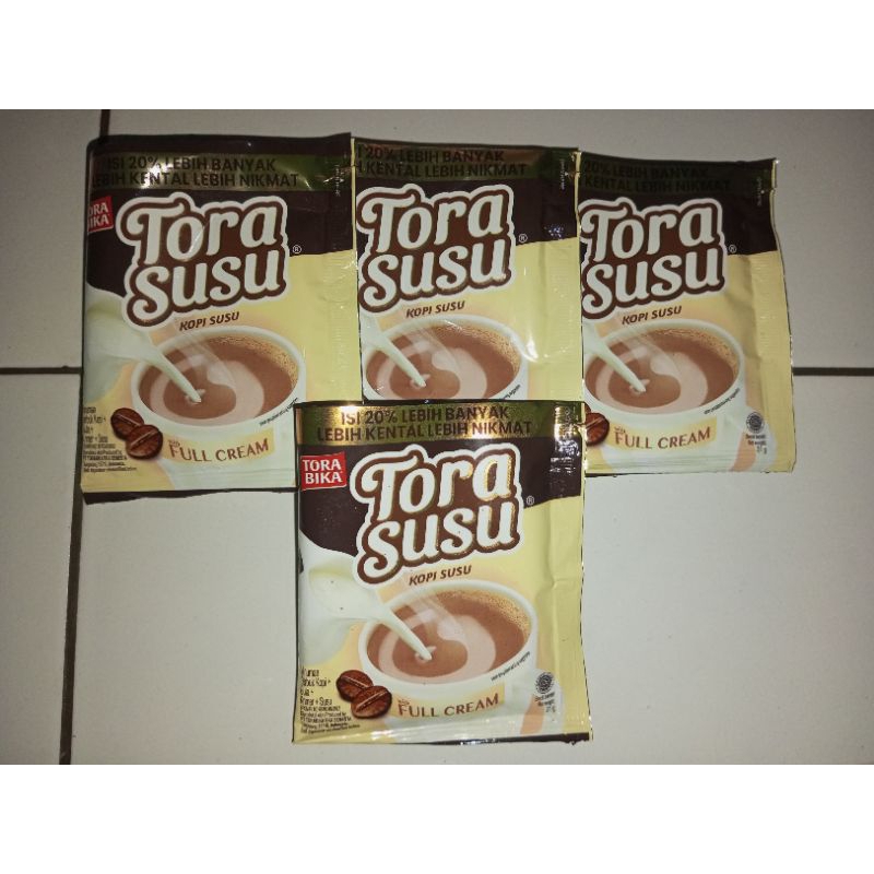 

Bungkus Kopi Torabika Tora Susu Sachet (Bekas Bersih) Per 20 Pcs