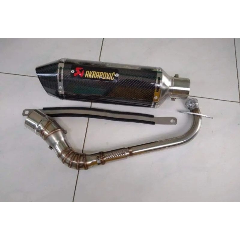 knalpot Akrapovic RACING hariaan nmax pcx aerox lexi fullset lengkap murah