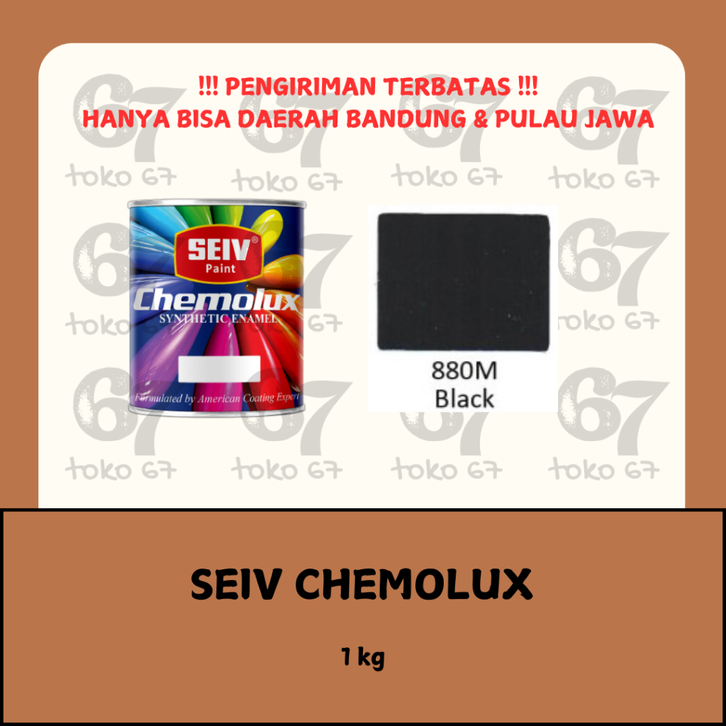

SEIV CHEMOLUX CAT MINYAK KAYU BESI 880M SUPER BLACK DOFF 1 KG
