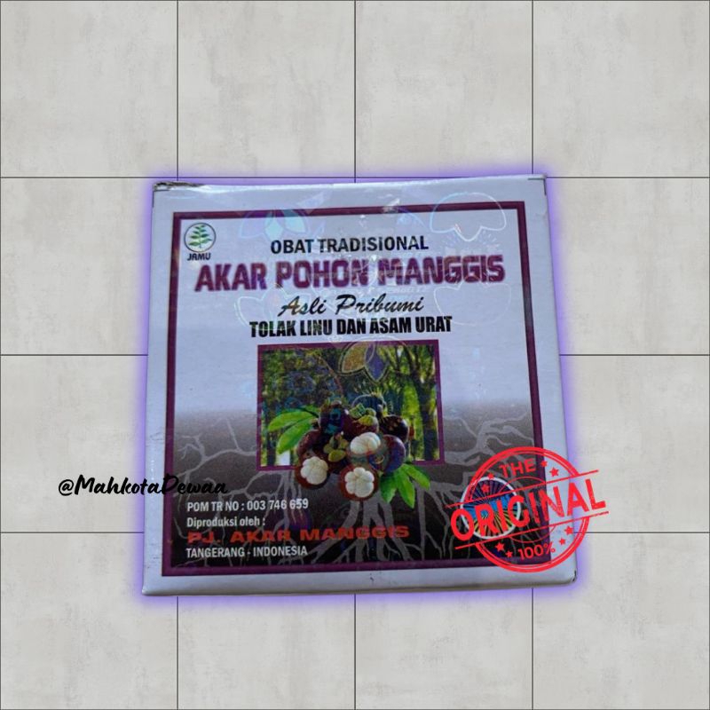 

kapsul//akar pohon manggis//100% original