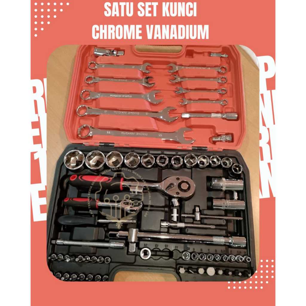 KUNCI SATU SET SATU SET KUNCI CHROME VANADIUM