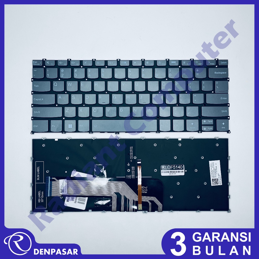 Keyboard LEN IP Slim 3 14ADA6 14ITL6 14ALC6