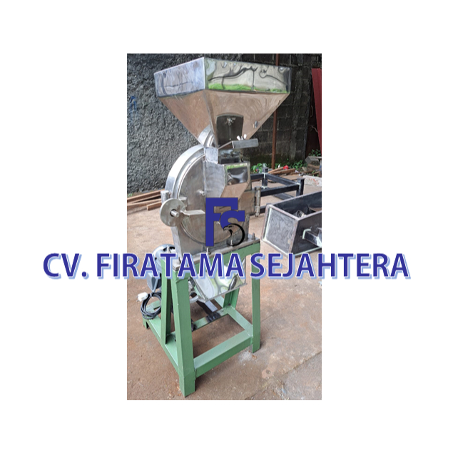 Mesin Penepung Jagung - Penepung Pakan Ikan Disk mill FFC 23 Stainless Steel Tanpa Mesin Penggerak