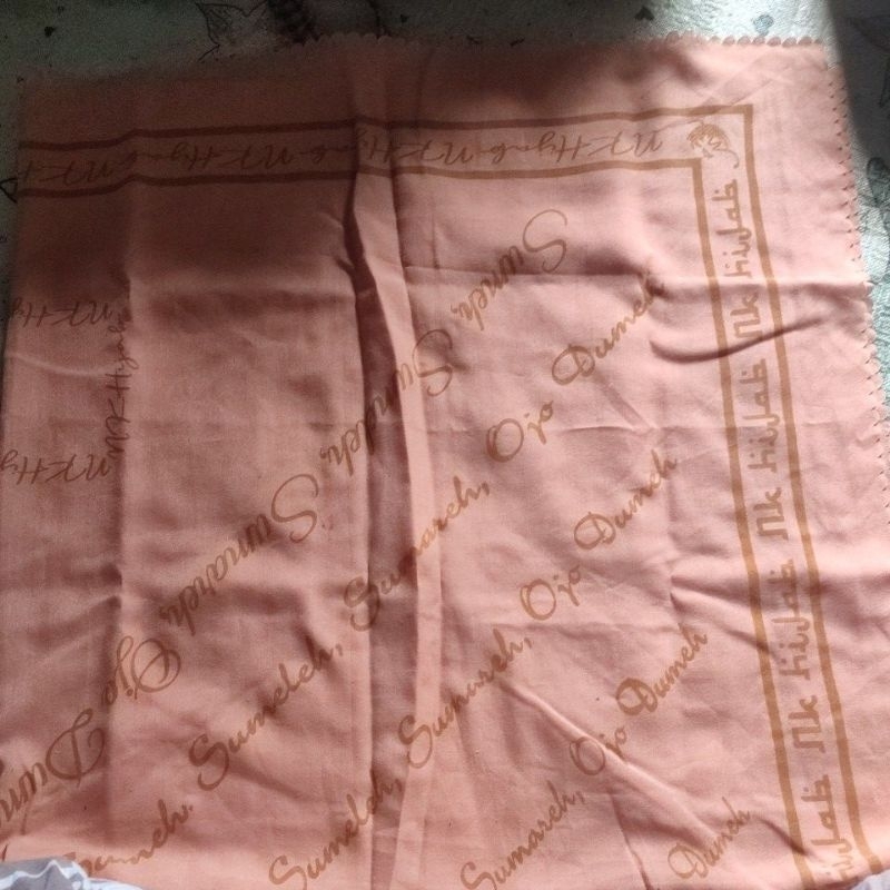 preloved hijab segi empat ojo dumeh NK hijab