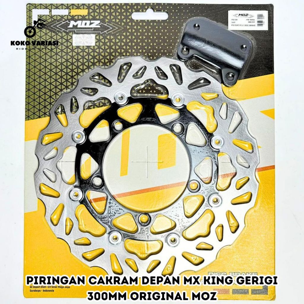 PIRINGAN CAKRAM DEPAN MX KING 300 MM SET BRACKET PIRINGAN CAKRAM LEBAR MX KING