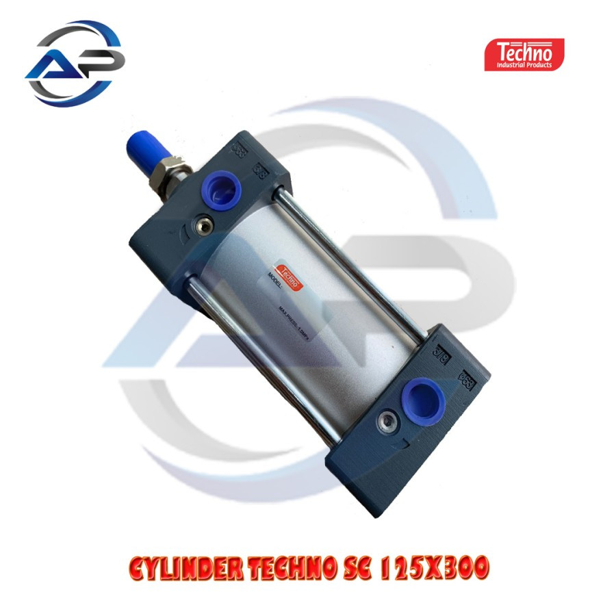 cylinder pneumatic kotak sc 125x300 / sc125x300 techno