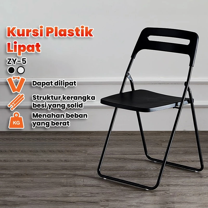 Kursi Minimalis - Kursi Lipat - Kursi Belajar Aesthetic Empuk Duduk Portable