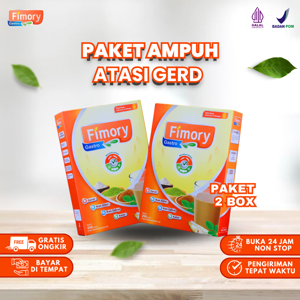 

Fimory Gastro Minuman Sereal Umbi Garut Solusi Atasi Gerd Kronis Tanpa Efek Samping - Original 2 Box