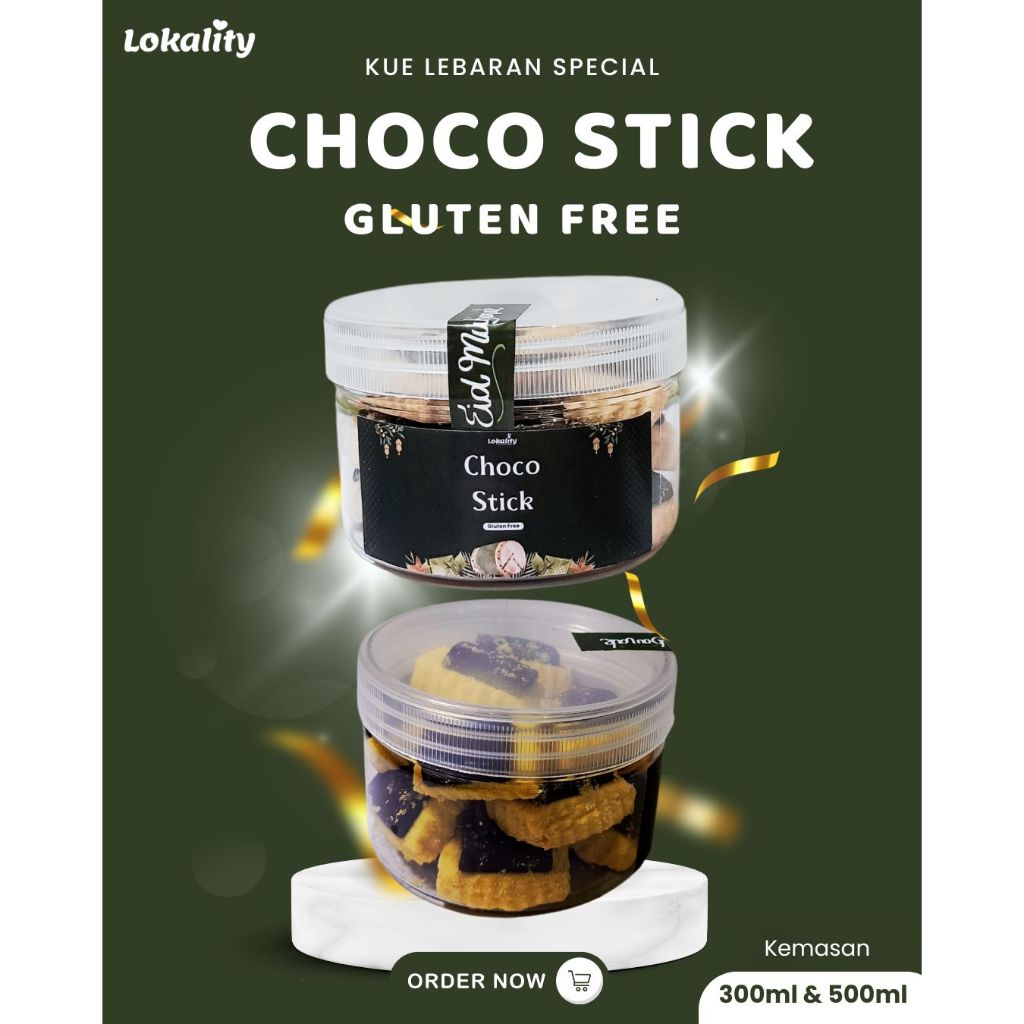 

Choco Stick ~ Kue Lebaran Bebas Pengawet ~ Premium