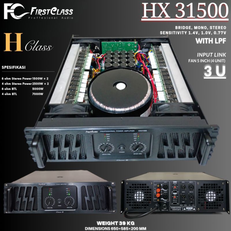 POWER FIRSTCLASS HX-31500 POWER BALAP FIRSTCLASS HX31500