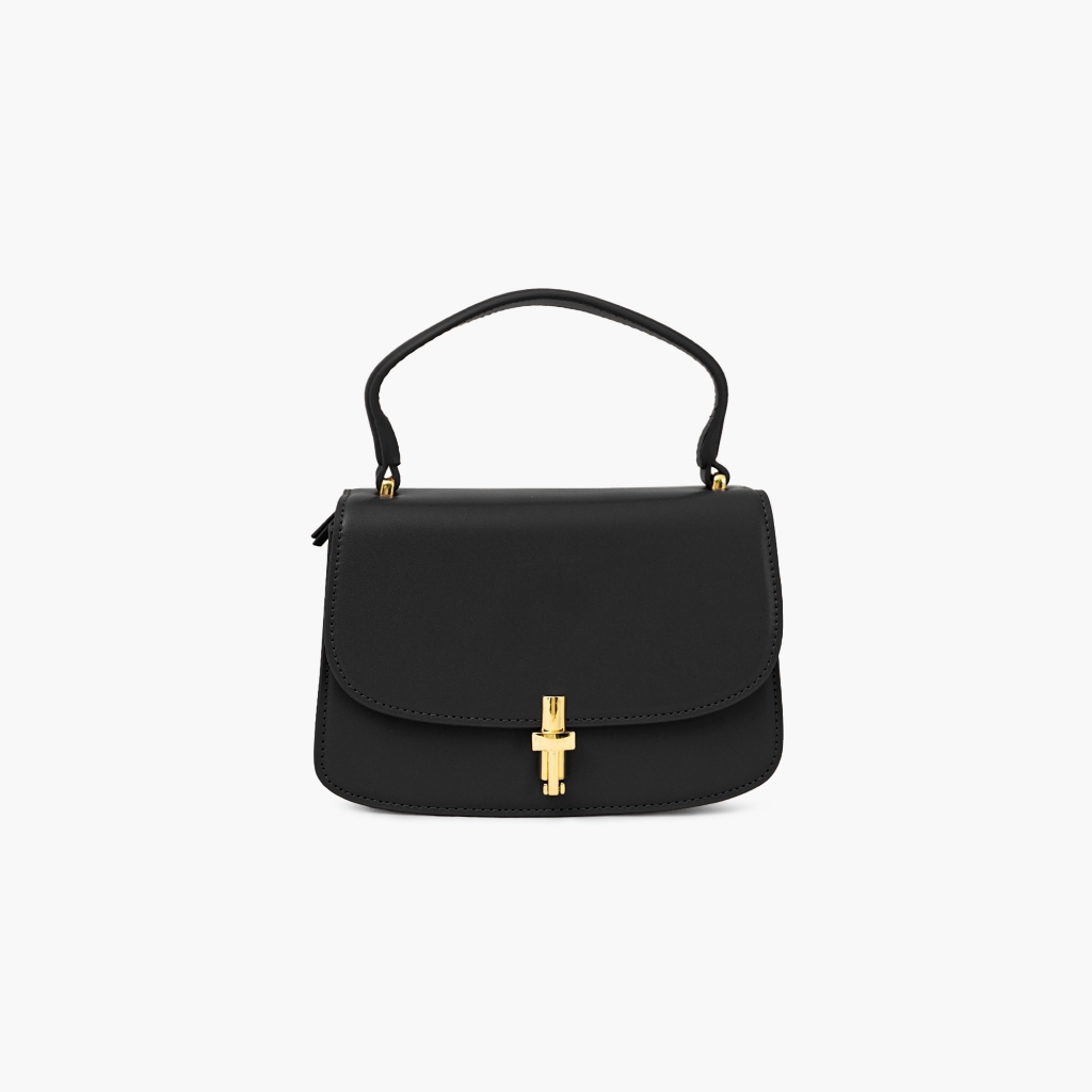 Queensland Buckled Hand Bag Tas Wanita I31000147Q Hitam