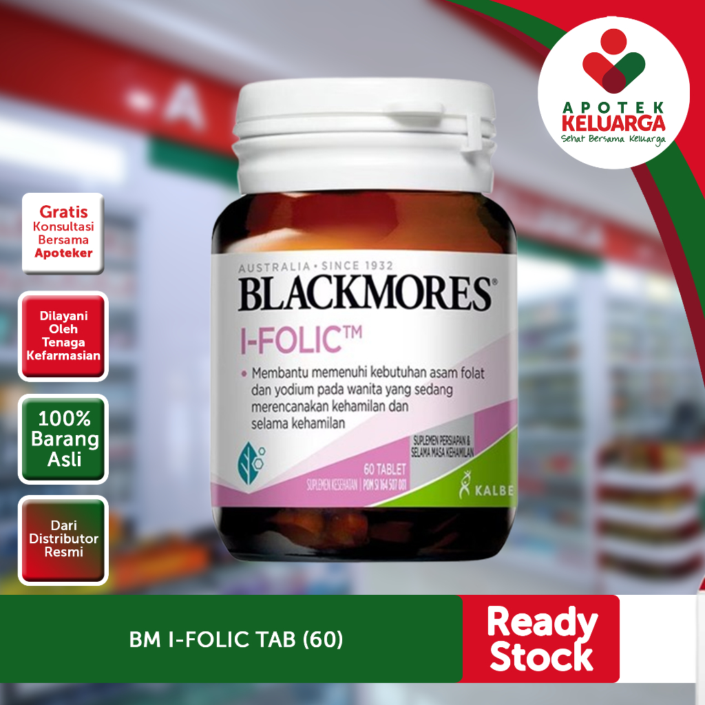 Blackmores i-Folic isi 60 #PROMIL #PERKEMBANGAN OTAK