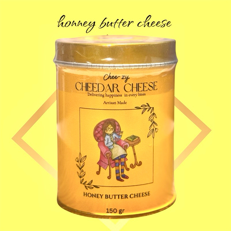 

Honey butter cheese cheezy Bites 150gr-Healty snack by chee-zy (Non MSG)