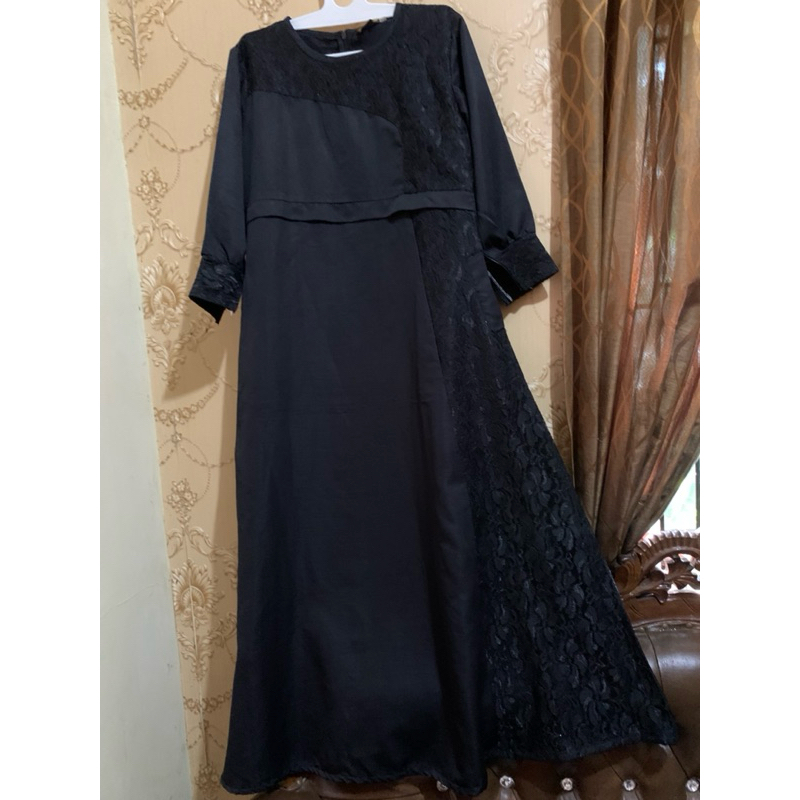 gamis pesta preloved