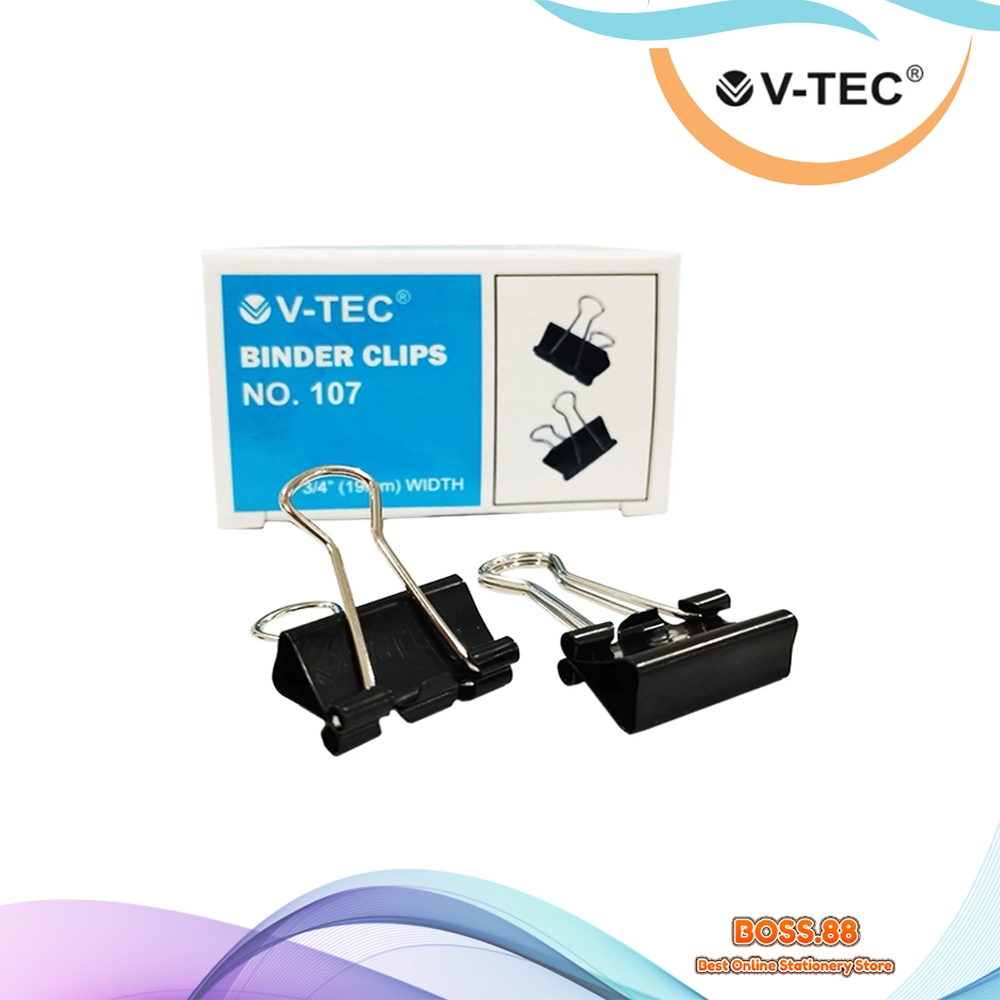 

BINDER CLIP / KLIP BINDER V-TEC 107 (1 BOX)