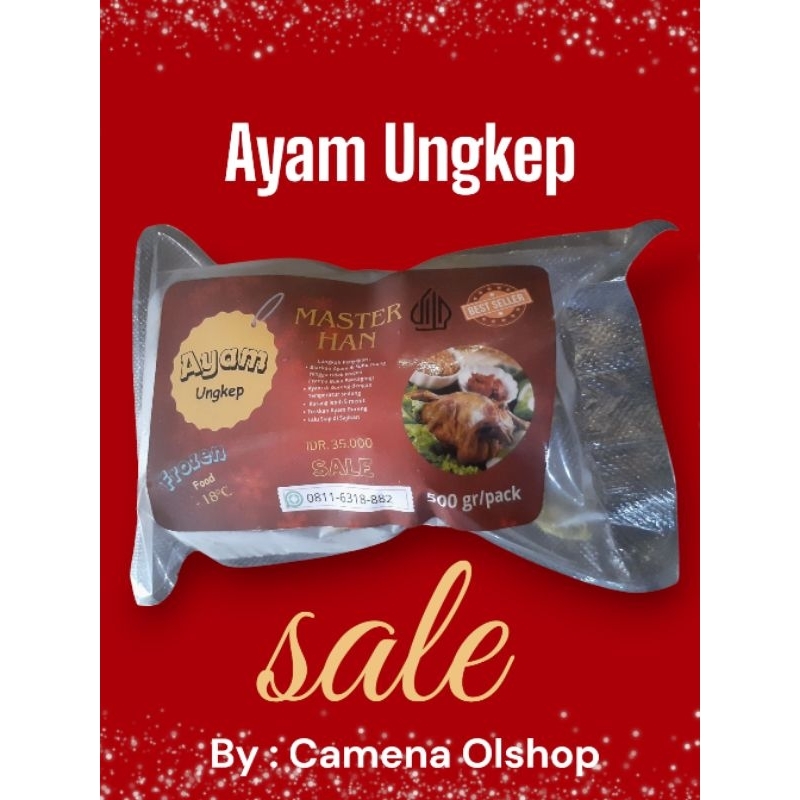 

Ayam Ungkep/Penyet Frozen Food @ 500 gr/ Pack Khusus Kota Medan Saja