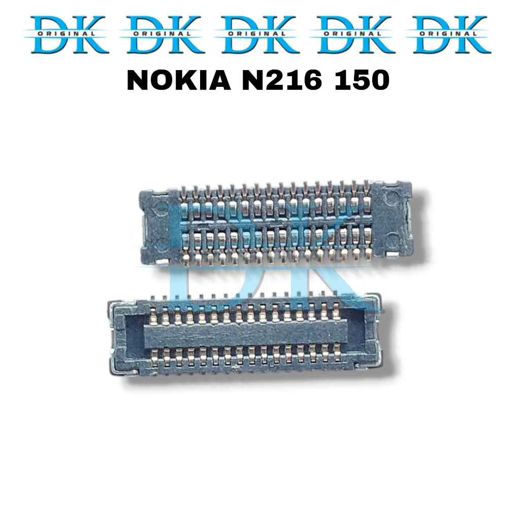 Konektor Lcd Nokia N216 150 Soket Connector Lcd 32 Pin Di Mesin