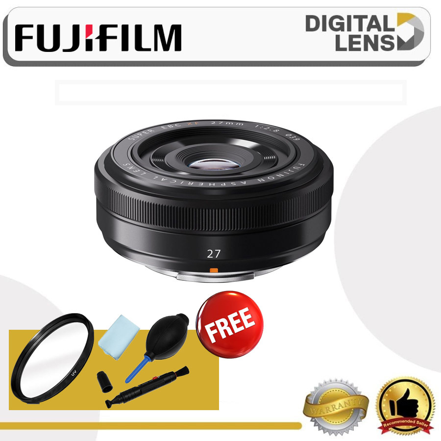 Fujifilm XF 27mm F2.8 Pancake Lensa Fujinon