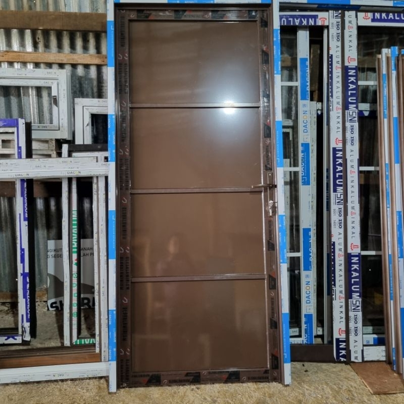 kusen pintu Acp dan jendela sleding Alumunium