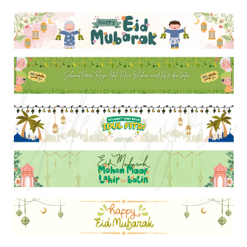 

Paper Belt - Selamat Hari Raya Idul Fitri Eid Mubarak (Lebaran)