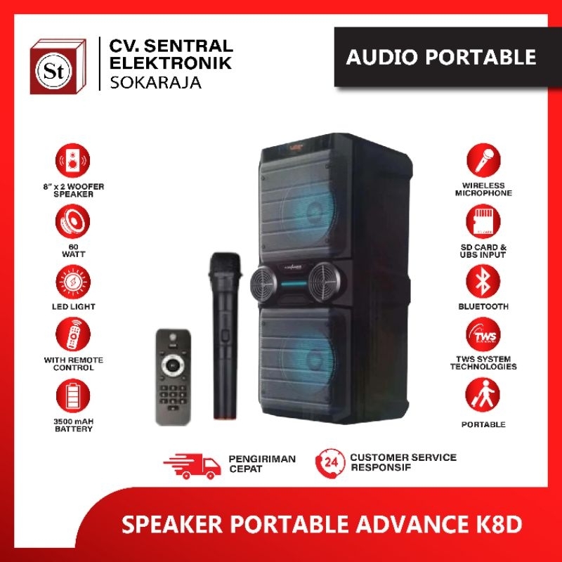 Speaker Advance K8D