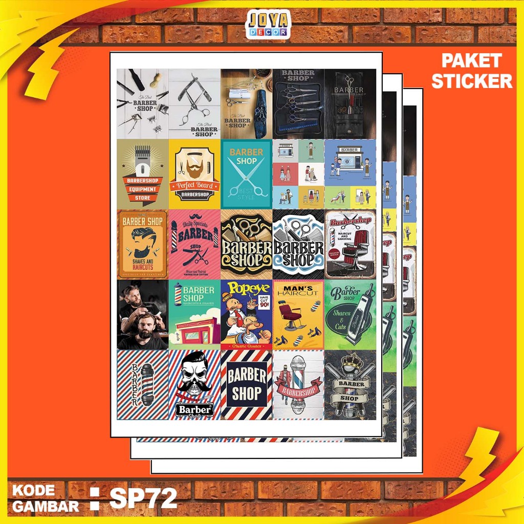 

GAMBAR STICKER BARBER SHOP1 / STIKER BARBER SHOP1 / PAKET STIKER BARBER SHOP1 PER 25 PCS / KODESP72