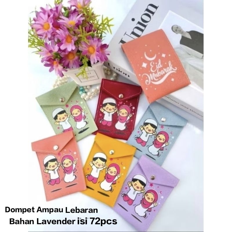 

(isi 72pcs) Dompet Angpao / Amplop Lebaran Idul Fitri Eid Mubarak Ukuran Tegak Sedang