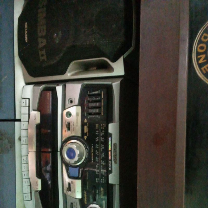 radio tape compo sharp
