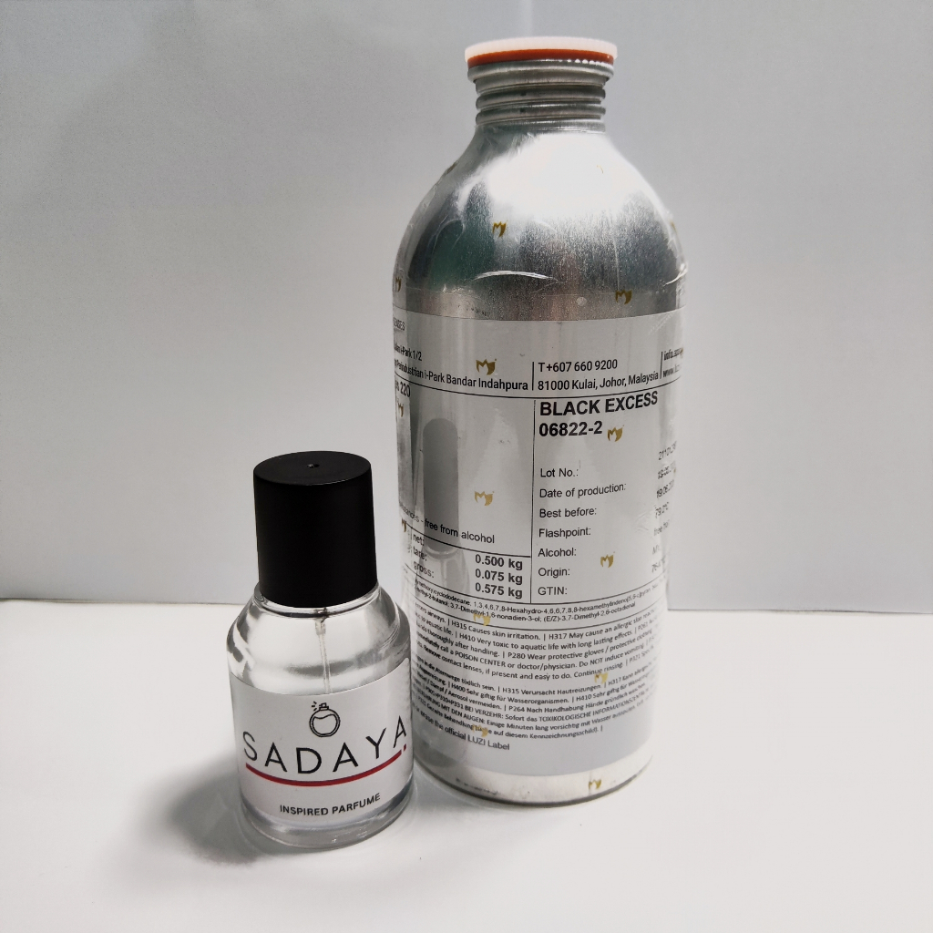 BLACK EXCESS - Parfume Refill Premium Luzi Searah Xs Black Pacorabanne