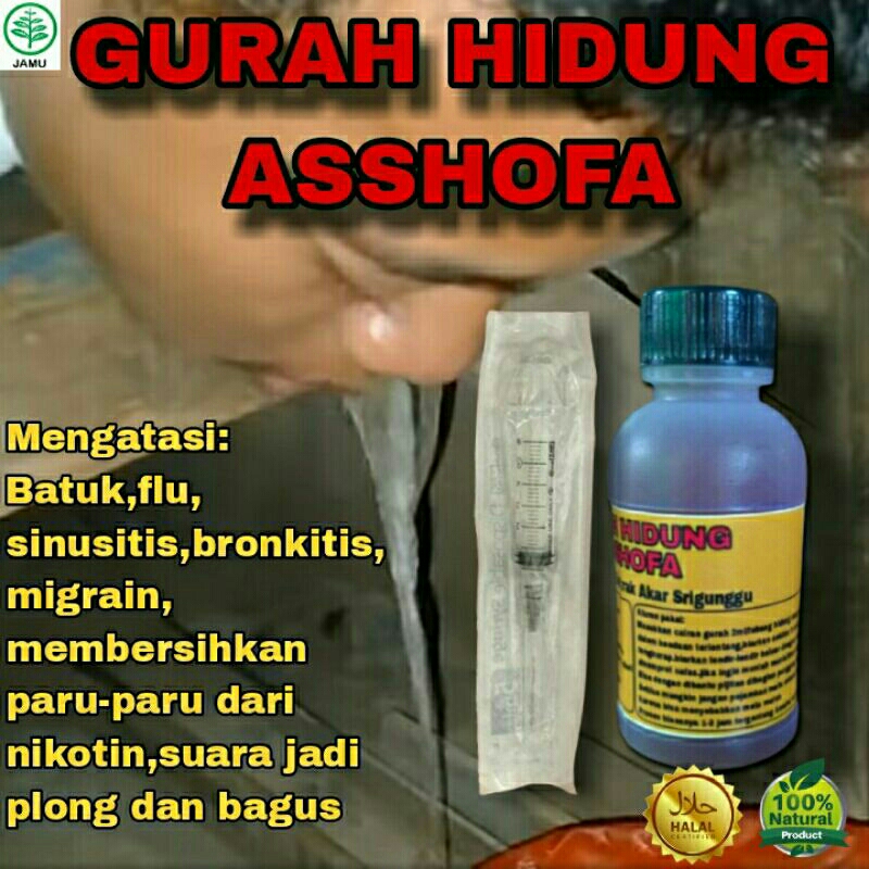 RAMUAN GURAH HIDUNG TERMANJUR/GURAH HIDUNG ASSHOFA