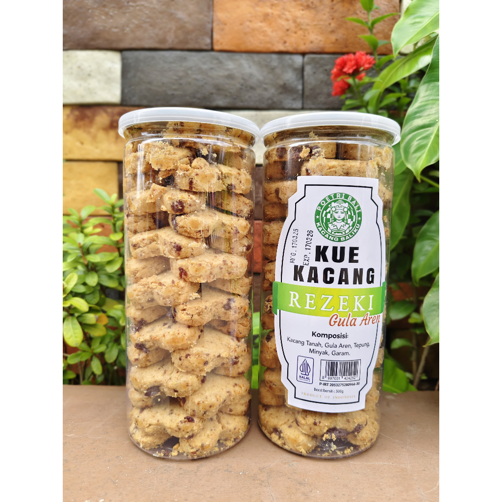

Kue Kacang Gula Aren Rezeki 500 gr