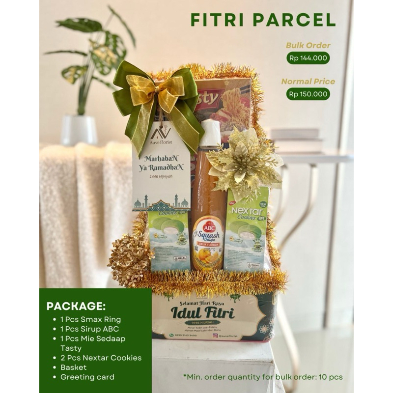 

[READY] FITRI PARCEL LEBARAN SURABAYA MURAH PREMIUM RAMADHAN HAMPERS MEDIUM EID MUBARAK READY STOCK