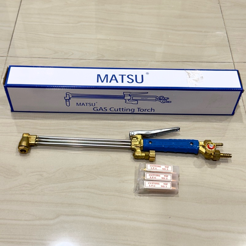 ORIGINAL MATSU ST-8 CUTTING POTONG Gas cutting torch blender stang setang alat potong besi baja gas 