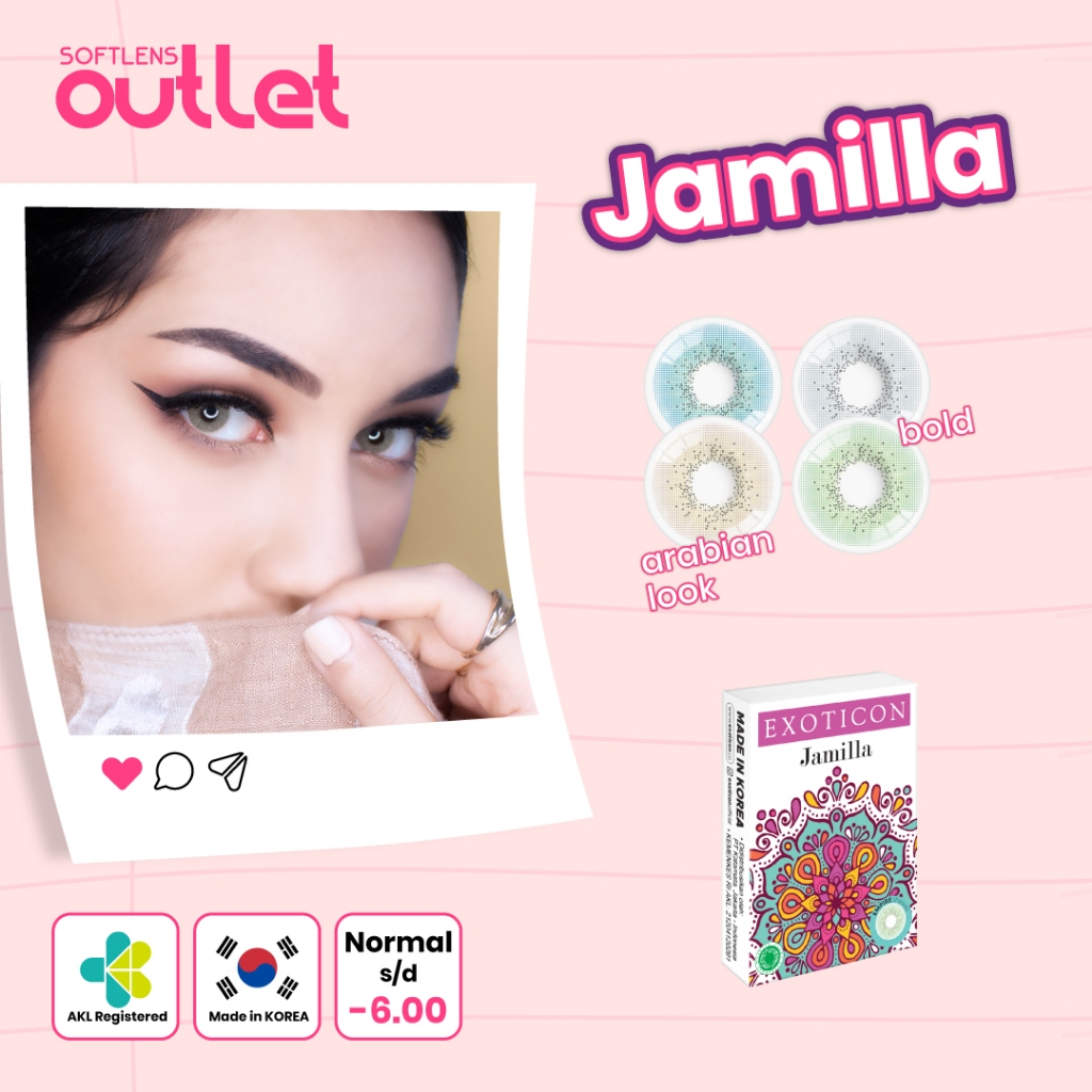 Jamilla Softlens Treasure | Snow  |  Crown |  Empire By Exoticon - Softlens Outlet